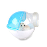 Maxbell Hamster Mouse Small Pet Bathroom Cage Box Bath Sand Sauna Toilet Blue