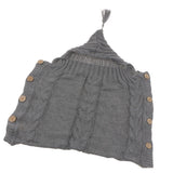 Maxbell Baby Knitted Newborn Baby Sleeping Bag+Portable Baby Folding Travel Bed Cot