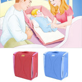 Maxbell Baby Knitted Newborn Baby Sleeping Bag+Portable Baby Folding Travel Bed Cot
