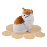 Maxbell Cat Litter Box Tray Anti Splash Toilet Coffee + Pet Mat Litter Pad & Shovel