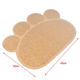 Maxbell Cat Litter Box Tray Anti Splash Toilet Coffee + Pet Mat Litter Pad & Shovel