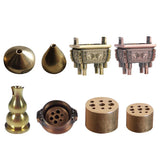 Metal Alloy Incense Burner Sandalwood Censer Incensory Holder Home Decor #1