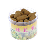 Box Smoke Tower Cones Bullet Backflow Incense Buddhist Sandalwood Cone Osmanthus