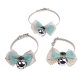 Maxbell Fashion Adjustable Puppy Bow Collar Necktie Bowknot for Pet Dog Cat 6#L