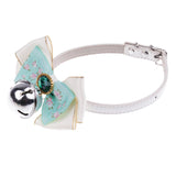 Maxbell Fashion Adjustable Puppy Bow Collar Necktie Bowknot for Pet Dog Cat 6#L
