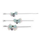 Maxbell Fashion Adjustable Puppy Bow Collar Necktie Bowknot for Pet Dog Cat 6#L