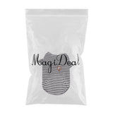 Maxbell Dog Shirts Striped Dog T-Shirt Puppy Clothes Small Medium Large Dogs Blue-M