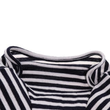 Maxbell Dog Shirts Striped Dog T-Shirt Puppy Clothes Small Medium Large Dogs Blue-M
