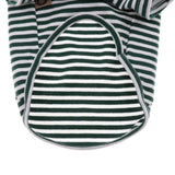 Maxbell Dog Shirts Striped Dog T-Shirt Puppy Clothes Small Medium Large Dogs Green-S