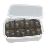 Maxbell 14 Slot Reptile Eggs Incubator Tray Lizard Gecko Snake Bird Egg Hatcher Box Black