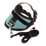 Maxbell Adjustable Harness Walking Lead Leash Chest Strap for Pet Cat #1 Blue