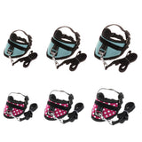 Maxbell Adjustable Harness Walking Lead Leash Chest Strap for Pet Cat #1 Blue