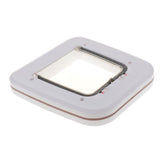 Maxbell ABS Pet Cat Small Dog Puppy Magnetic Lock Flap Door Outdoor Alleyway White