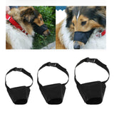 Maxbell 2 pcs Adjustable Pet Dog Anti-biting Muzzle Cover Puppy Muzzle Face Mask S