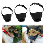 Maxbell 2 pcs Adjustable Pet Dog Anti-biting Muzzle Cover Puppy Muzzle Face Mask S