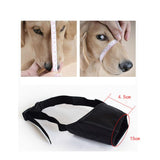 Maxbell 2 pcs Adjustable Pet Dog Anti-biting Muzzle Cover Puppy Muzzle Face Mask S