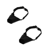 Maxbell 2 pcs Adjustable Pet Dog Anti-biting Muzzle Cover Puppy Muzzle Face Mask S