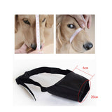 Maxbell 2 pcs Adjustable Pet Dog Anti-biting Muzzle Cover Puppy Muzzle Face Mask M