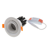 Maxbell Recessed LED Downlight COB Ceiling Spotlight with LED Driver Warm White 7W