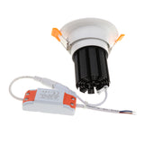 Maxbell Recessed LED Downlight COB Ceiling Spotlight with LED Driver Warm White 7W