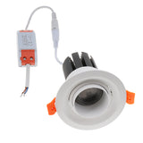 Maxbell Recessed LED Downlight COB Ceiling Spotlight with LED Driver White 7W