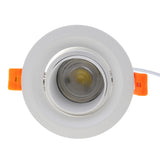 Maxbell Recessed LED Downlight COB Ceiling Spotlight with LED Driver White 7W
