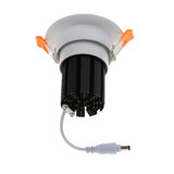 Maxbell Recessed LED Downlight COB Ceiling Spotlight with LED Driver White 7W