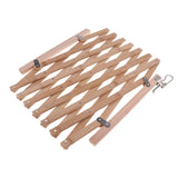 Maxbell Indoor Expandable Dog Wooden Safety Gate Expanding Swing Dog Indoor House