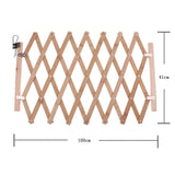 Maxbell Indoor Expandable Dog Wooden Safety Gate Expanding Swing Dog Indoor House