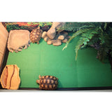 Maxbell Reptile Carpet Habitat Substrate for Tortoise, Dragon, Geckos,Snake 100x50cm
