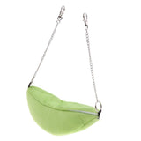 Maxbell 2Pc Banana Hamster Bed House Hammock Small Animal Bed House Cage Nest Green
