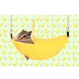 Maxbell 2Pc Banana Hamster Bed House Hammock Small Animal Bed House Cage Nest Green