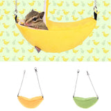 Maxbell 2Pc Banana Hamster Bed House Hammock Small Animal Bed House Cage Nest Green