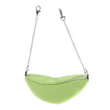 Maxbell 2Pc Banana Hamster Bed House Hammock Small Animal Bed House Cage Nest Green