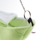 Maxbell 2Pc Banana Hamster Bed House Hammock Small Animal Bed House Cage Nest Green
