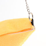 Maxbell 2Pc Banana Hamster Bed House Hammock Small Animal Bed House Cage Nest Yellow
