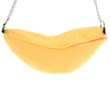 Maxbell 2Pc Banana Hamster Bed House Hammock Small Animal Bed House Cage Nest Yellow