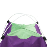 Maxbell Strawberry Doghouse Cute Puppy Cat Cave Pet House for Small Animals  Purple