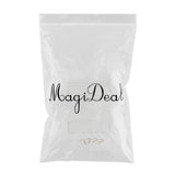 Maxbell Transparent Acrylic Parrot Hanging Bird Bathtub Pet Bird Bath Clean Box  S