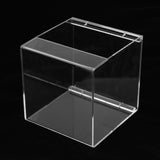 Maxbell Transparent Acrylic Parrot Hanging Bird Bathtub Pet Bird Bath Clean Box  L