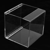 Maxbell Transparent Acrylic Parrot Hanging Bird Bathtub Pet Bird Bath Clean Box  L