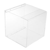 Maxbell Transparent Acrylic Parrot Hanging Bird Bathtub Pet Bird Bath Clean Box  L