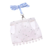 Maxbell Small Pet Hamster Leash Gerbil Control Harness Vest Walk Collar Safety Strap White