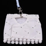 Maxbell Small Pet Hamster Leash Gerbil Control Harness Vest Walk Collar Safety Strap White