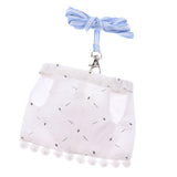 Maxbell Small Pet Hamster Leash Gerbil Control Harness Vest Walk Collar Safety Strap White