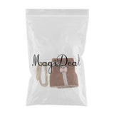 Maxbell Small Pet Brown Clothes Adjustable Harness Lead Leash Traction Rope S