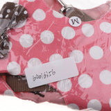 Maxbell Dog Cat Leash Pet Control Harness Vest Walk Collar Safety Strap Vest Dot Pink M