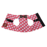 Maxbell Dog Cat Leash Pet Control Harness Vest Walk Collar Safety Strap Vest Dot Pink L