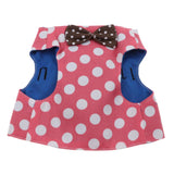 Maxbell Dog Cat Leash Pet Control Harness Vest Walk Collar Safety Strap Vest Dot Pink L