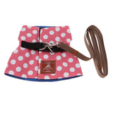 Maxbell Dog Cat Leash Pet Control Harness Vest Walk Collar Safety Strap Vest Dot Pink L